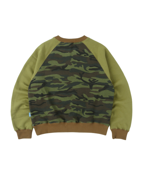 SUNNECT(ソネクト)の「W.A.M. Raglan Sweatshirt - Green(スウェット・レディース・その他・OS)」の2枚目の写真
