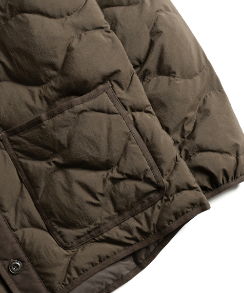 WILD BRICKS（ワイルドブリックス）の「W24 MILITARY DOWN LINER (olive)（ダウンジャケット/コート・メンズ・その他・M/L/XL）」の6枚目の写真