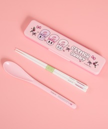 THE BAREFOOT（ベアフット）の「【 esther bunny / エスターバニー 】 音の鳴らないコンビセット ハシ18cm　SKE（カトラリー）」