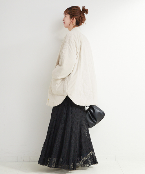 追加5》保温 / リブ付き中綿ブルゾン（ブルゾン）｜B.C STOCK（ベー