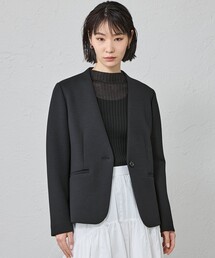 CAST:｜キャストコロンのノーカラージャケット（無地）通販 - ZOZOTOWN