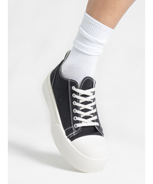 BSQT by Classy（ビーエスキューティー）の「GO83 リジェ 4CM キャンバスボルドロックスニーカー（スニーカー）」