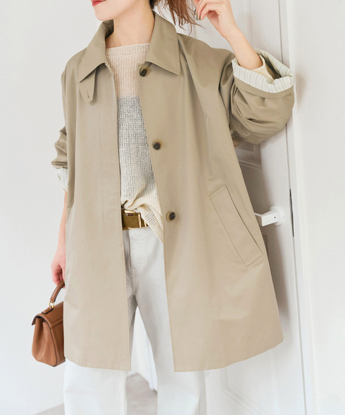 大和撫子様　スピックアンドスパン　コート Spick＆Span（スピック アンド スパン） 「Spick & Span」 ノーカラー