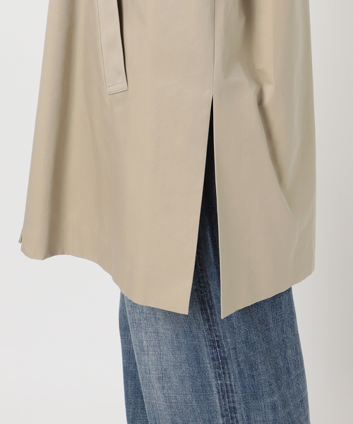 スビックアンドスパン　T/Cギャバステンカラーハーフコート36 新品 T/Cギャバステンカラーハーフコート（ステンカラーコート）｜Spick