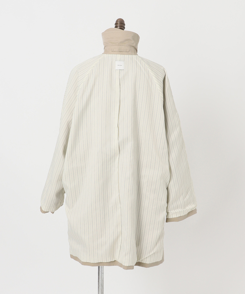 スビックアンドスパン　T/Cギャバステンカラーハーフコート36 新品 Spick＆Span（スピック アンド スパン） ステンカラーコート コート T