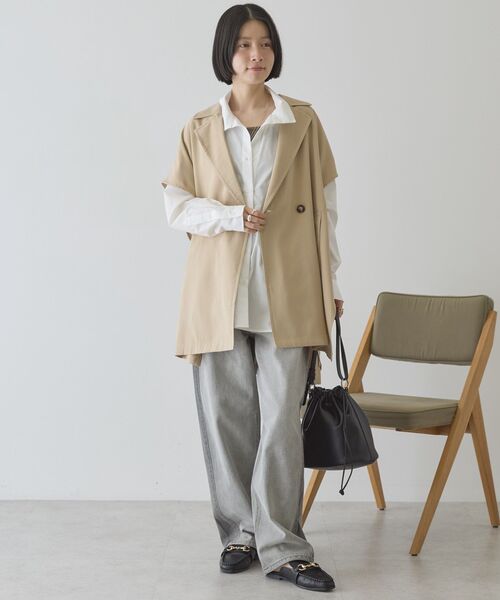 AMERICAN HOLIC(アメリカンホリック)の「カーブデニムパンツ(デニムパンツ・レディース・ライトインディゴブルー/グレー・L/S/M)」の22枚目の写真