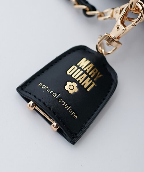 natural couture(ナチュラルクチュール)の「〈MARY QUANTコラボ〉チャーム付きバニティバッグ(ショルダーバッグ・レディース・ブラウン/アイボリー/ブラック・FREE)」の7枚目の写真