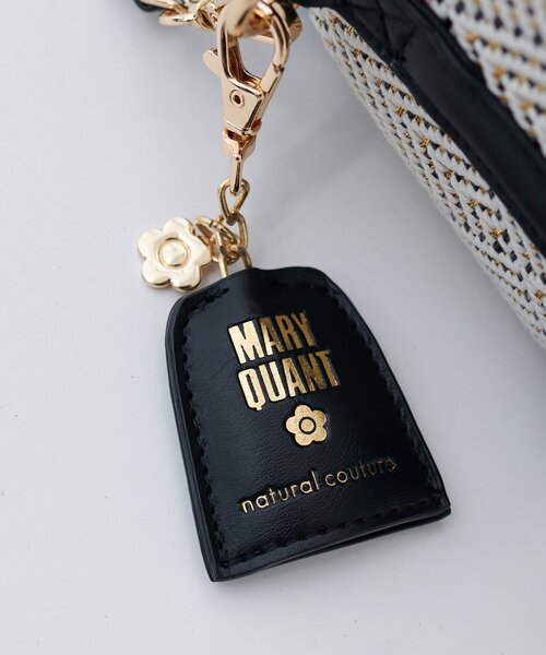 natural couture(ナチュラルクチュール)の「〈MARY QUANTコラボ〉チャーム付きバニティバッグ(ショルダーバッグ・レディース・ブラウン/アイボリー/ブラック・FREE)」の8枚目の写真