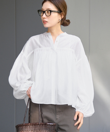 FRAMeWORK（フレームワーク）の「ギャザーブラウス（シャツ/ブラウス）」