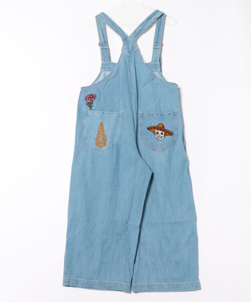 チャイハネ（チャイハネ）の「【チャイハネ】デニム刺繍サロペット（サロペット/オーバーオール・レディース・ブルー/ネイビー・FREE）」の18枚目の写真
