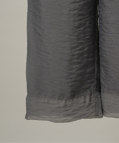CASPER JOHN(キャスパージョン)の「Tulle layered slacks/チュールレイヤードスラックス(スラックス・メンズ・グレー/ブラック・X-SMALL/LARGE/MEDIUM/SMALL)」の16枚目の写真
