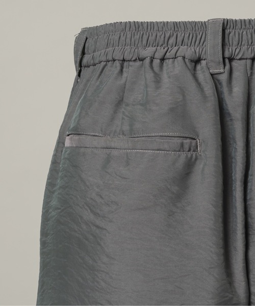 CASPER JOHN(キャスパージョン)の「Tulle layered slacks/チュールレイヤードスラックス(スラックス・メンズ・グレー/ブラック・X-SMALL/LARGE/MEDIUM/SMALL)」の22枚目の写真