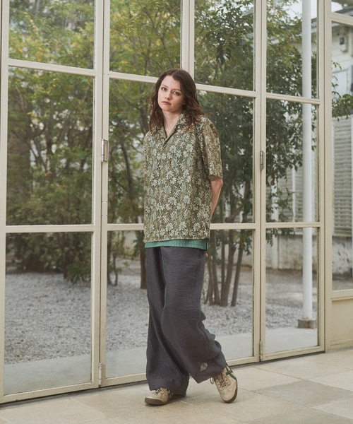 CASPER JOHN(キャスパージョン)の「Tulle layered slacks/チュールレイヤードスラックス(スラックス・メンズ・グレー/ブラック・X-SMALL/LARGE/MEDIUM/SMALL)」の13枚目の写真