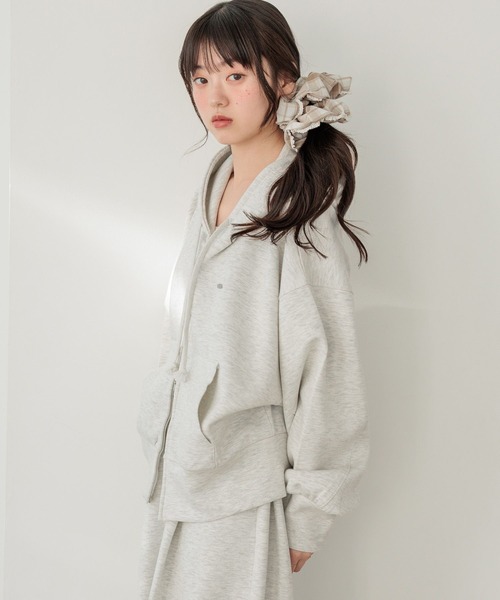 Heather（ヘザー）の「チェックボリュームシュシュ　656552（シュシュ・レディース・ブルー/ブラック/ベージュ/ネイビー・ONE SIZE）」の13枚目の写真