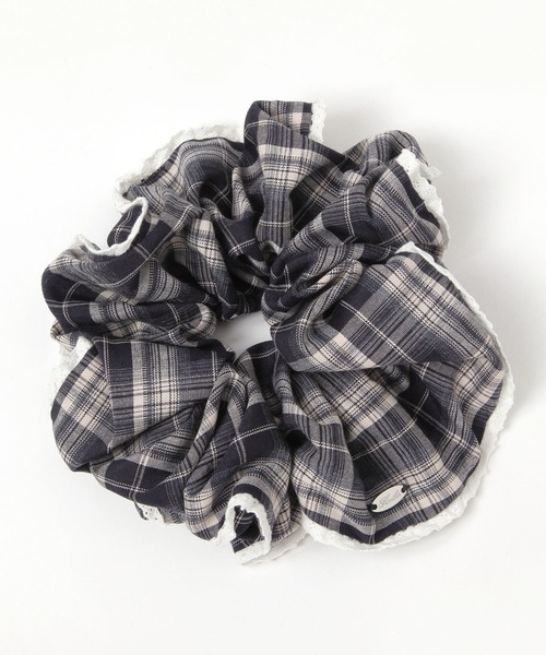 Heather（ヘザー）の「チェックボリュームシュシュ　656552（シュシュ・レディース・ブルー/ブラック/ベージュ/ネイビー・ONE SIZE）」の21枚目の写真