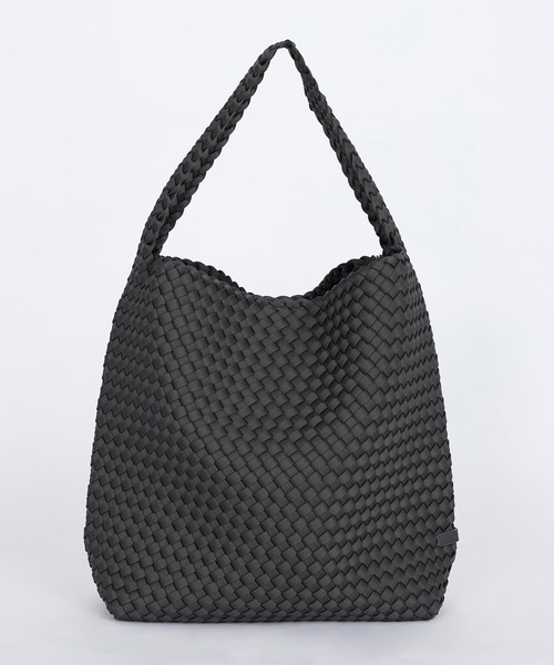 NAGHEDI（ナゲディ）の「【NAGHEDI】ワンショルダーバッグ-Nomad Medium Hobo（ショルダーバッグ・レディース・チャコールグレー/ベージュ・M）」の14枚目の写真