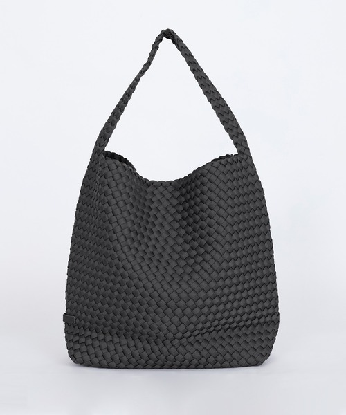 NAGHEDI（ナゲディ）の「【NAGHEDI】ワンショルダーバッグ-Nomad Medium Hobo（ショルダーバッグ・レディース・チャコールグレー/ベージュ・M）」の17枚目の写真