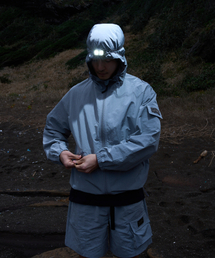 FAKE CAMPER（フェイクキャンパー）の「リップストップウィンドブレーカージャケット [グレー]（ナイロンジャケット）」