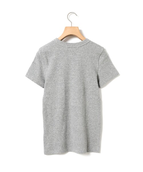 MARMARMAR(マーマーマー)の「MARMARMAR ハーフスリーブリブTシャツ(Tシャツ/カットソー・レディース・ブラック/オフホワイト/グレー/ピンク・FREE)」の11枚目の写真