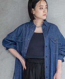 A part by | 【WEB/一部店舗限定】デニムシャツ(シャツ/ブラウス)