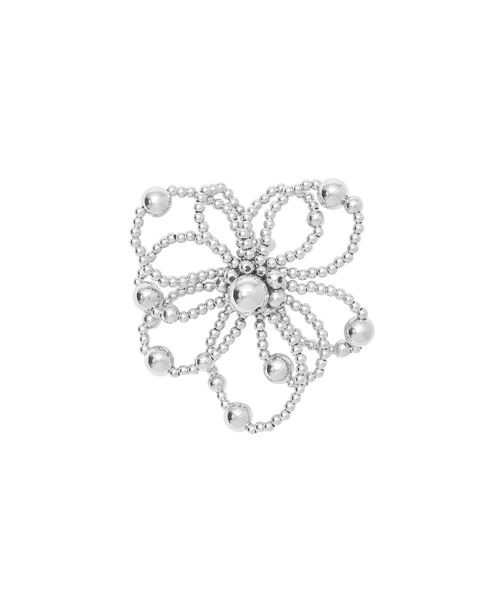 ROSE BUD（ローズバッド）の「ASYMMETRICAL EARRINGS（イヤリング・レディース・シルバー/ホワイト・ONE SIZE）」の10枚目の写真