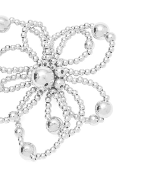 ROSE BUD（ローズバッド）の「ASYMMETRICAL EARRINGS（イヤリング・レディース・シルバー/ホワイト・ONE SIZE）」の11枚目の写真