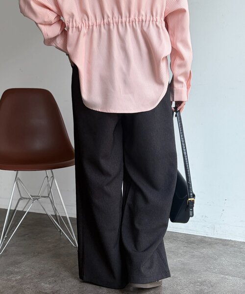 Chez toi（シェトワ）の「デニムライクパンツ（その他パンツ・レディース・ブルー/ブラック/ブラウン・FREE）」の7枚目の写真