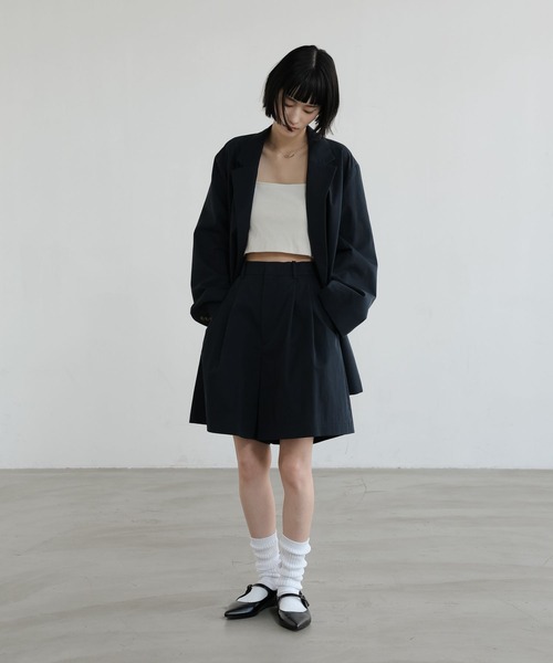 LOWRYS FARM(ローリーズファーム)の「C/Nダブルジャケット 639546(その他アウター・レディース・ベージュ/ネイビー・FREE)」の11枚目の写真