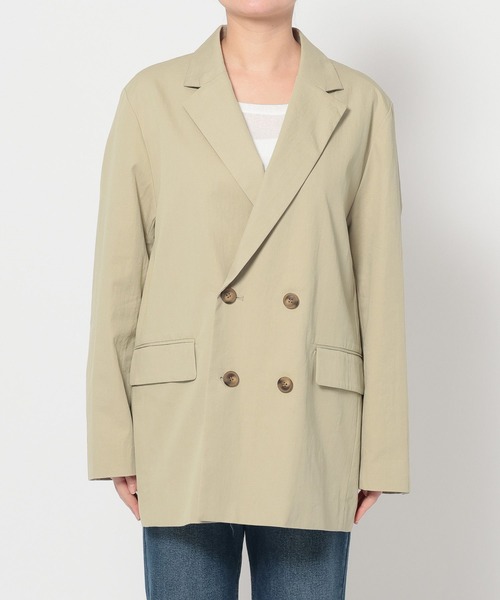 LOWRYS FARM(ローリーズファーム)の「C/Nダブルジャケット 639546(その他アウター・レディース・ベージュ/ネイビー・FREE)」の13枚目の写真