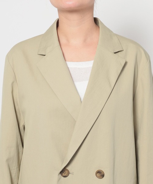 LOWRYS FARM(ローリーズファーム)の「C/Nダブルジャケット 639546(その他アウター・レディース・ベージュ/ネイビー・FREE)」の17枚目の写真