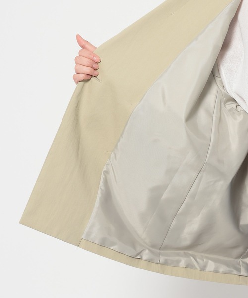 LOWRYS FARM(ローリーズファーム)の「C/Nダブルジャケット 639546(その他アウター・レディース・ベージュ/ネイビー・FREE)」の21枚目の写真