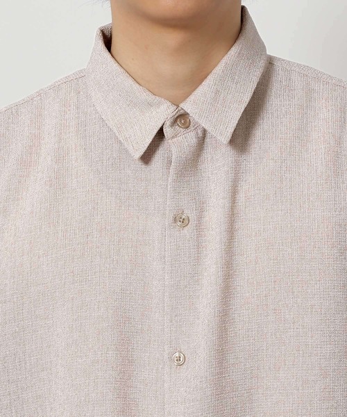 LAKOLE(ラコレ)の「サマーツイード長袖シャツ / 646631(シャツ/ブラウス・メンズ・グレー/ブラック/ホワイト・LARGE/MEDIUM)」の11枚目の写真