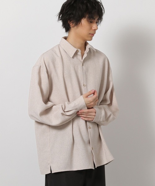 LAKOLE(ラコレ)の「サマーツイード長袖シャツ / 646631(シャツ/ブラウス・メンズ・グレー/ブラック/ホワイト・LARGE/MEDIUM)」の22枚目の写真