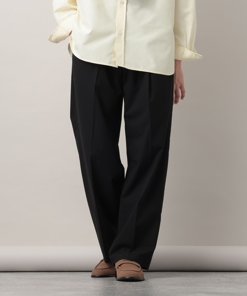 RAGEBLUE(レイジブルー)の「Extra Fabric Design Tuck Slacks/TRWワンタックスラックス【セットアップ対応】(スラックス・メンズ・ライトブルー/ブラック/ネイビー/グレー・LARGE/MEDIUM/SMALL)」の9枚目の写真