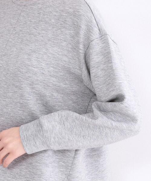 OPAQUE.CLIP（オペークドットクリップ）の「リラクシーボリュームスリーブトップス【洗濯機OK】（Tシャツ/カットソー・レディース・ブラック/グレー/ホワイト/ピンク・42/40/38/36）」の22枚目の写真