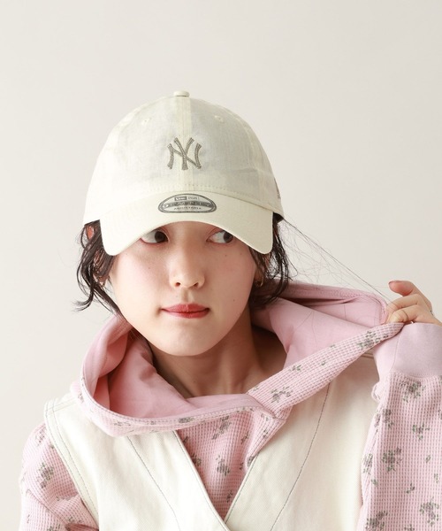 RAGEBLUE（レイジブルー）の「【NEW ERA/ニューエラ】9TWENTY COTLIN（キャップ・レディース・アイボリー/ピンク/ブラウン・FREE）」の5枚目の写真