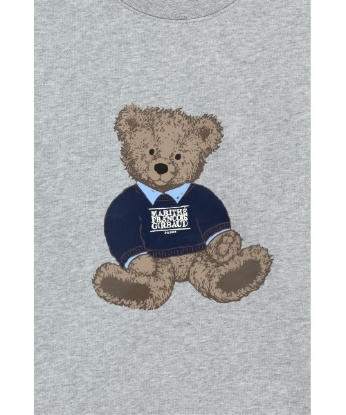 MARITHE + FRANCOIS GIRBAUD(マリテフランソワジルボー)の「DOODLE BEAR SWEATSHIRT(スウェット・レディース・ヘザーグレー/ネイビー・LARGE/MEDIUM/SMALL)」の10枚目の写真