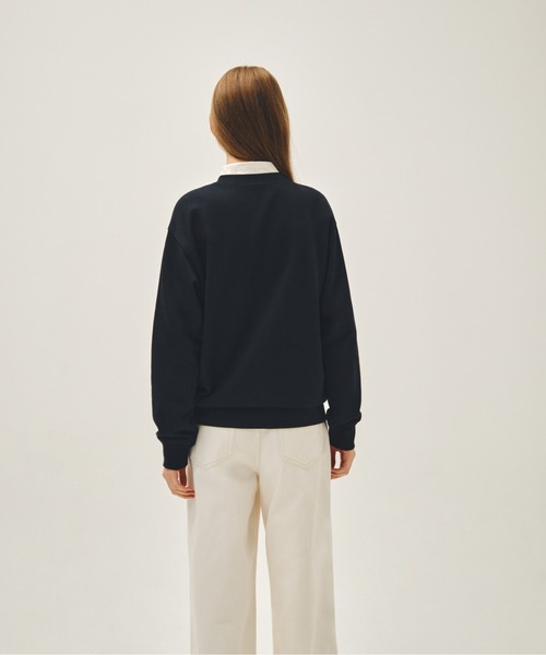 MARITHE + FRANCOIS GIRBAUD(マリテフランソワジルボー)の「DOODLE BEAR SWEATSHIRT(スウェット・レディース・ヘザーグレー/ネイビー・LARGE/MEDIUM/SMALL)」の14枚目の写真