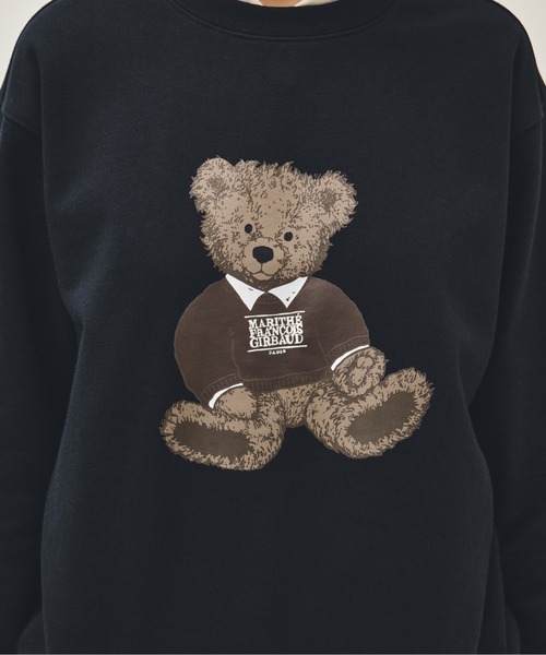 MARITHE + FRANCOIS GIRBAUD(マリテフランソワジルボー)の「DOODLE BEAR SWEATSHIRT(スウェット・レディース・ヘザーグレー/ネイビー・LARGE/MEDIUM/SMALL)」の15枚目の写真