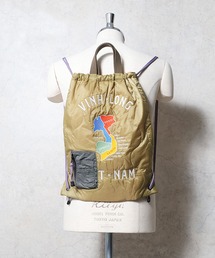 HOUSTON（ヒューストン）の「HOUSTON キルト2WAYバッグ(MAP)（バックパック/リュック）」