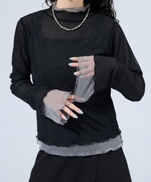 リバーシブルメロウシアートップス