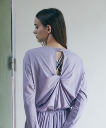 Julier Yoga and Relax | Julier ライトプライム バッククロスプルオーバー(Tシャツ/カットソー)