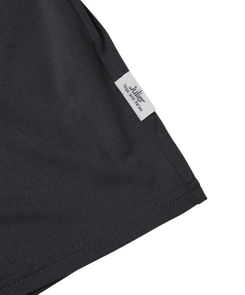 Julier Yoga and Relax（ジュリエヨガアンドリラックス）の「Julier ライトプライム バッククロスプルオーバー（Tシャツ/カットソー・レディース・ホワイト/ネイビー/チャコール/ラベンダー・FREE）」の18枚目の写真