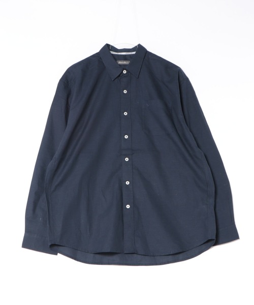 Eddie Bauer(エディーバウアー)の「コットンリネン 長袖 シャツ(シャツ/ブラウス・メンズ・ブルー/ホワイト/ネイビー・S/XXL/XL/L/M)」の20枚目の写真