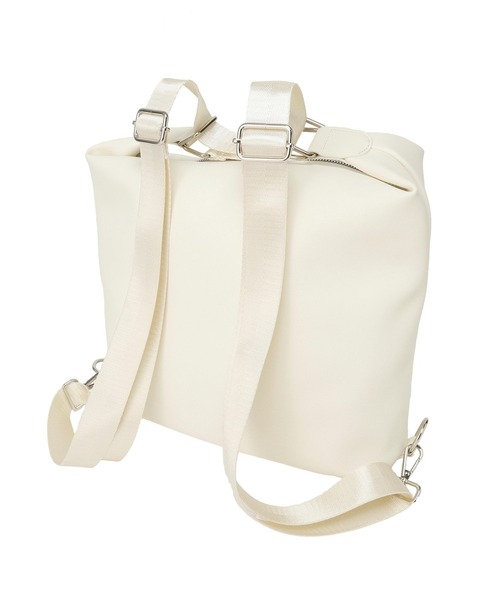 earth music&ecology（アースミュージックアンドエコロジー）の「Wポケット３WAYショルダーバッグ（ショルダーバッグ・レディース・ブラック/アイボリー・FREE）」の11枚目の写真