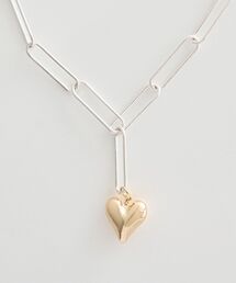 earth music&ecology | ハートチェーンネックレス(ネックレス)