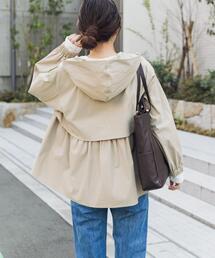 URBAN RESEARCH DOORS | 撥水バックギャザーフードジャケット(その他アウター)