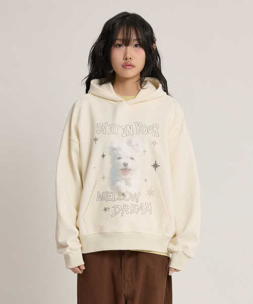 WaiKei（ワイケイ）の「メロウドリーム クラウドフードパーカー アイボリー（パーカー・レディース・その他・1/2）」の4枚目の写真