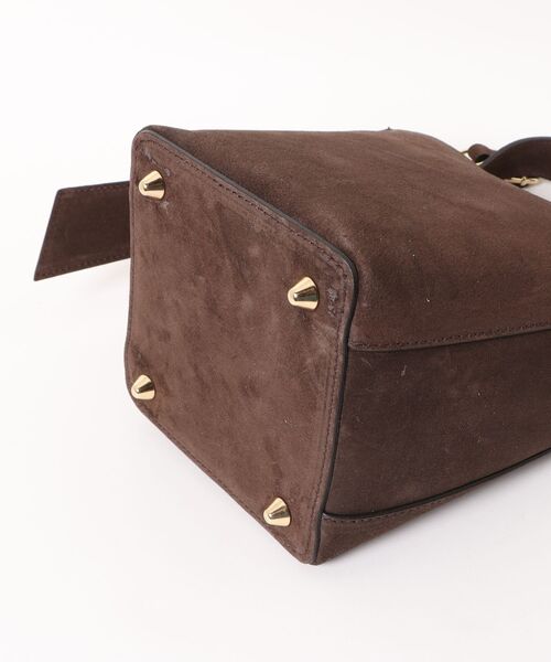 AULENTTI(オウレンティ)の「【AULENTTI/オウレンティ】2WAY レザー ショルダーバッグ ポーチ付き(ショルダーバッグ・レディース・ダークブラウン・FREE)」の17枚目の写真