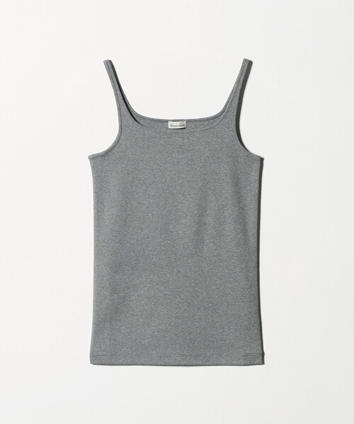 Steven Alan（スティーブンアラン）の「＜Steven Alan＞コットン フライス キャミ タンクトップ（タンクトップ・レディース・ナチュラル/パープル/ダークブラウン/グレー系・FREE）」の2枚目の写真